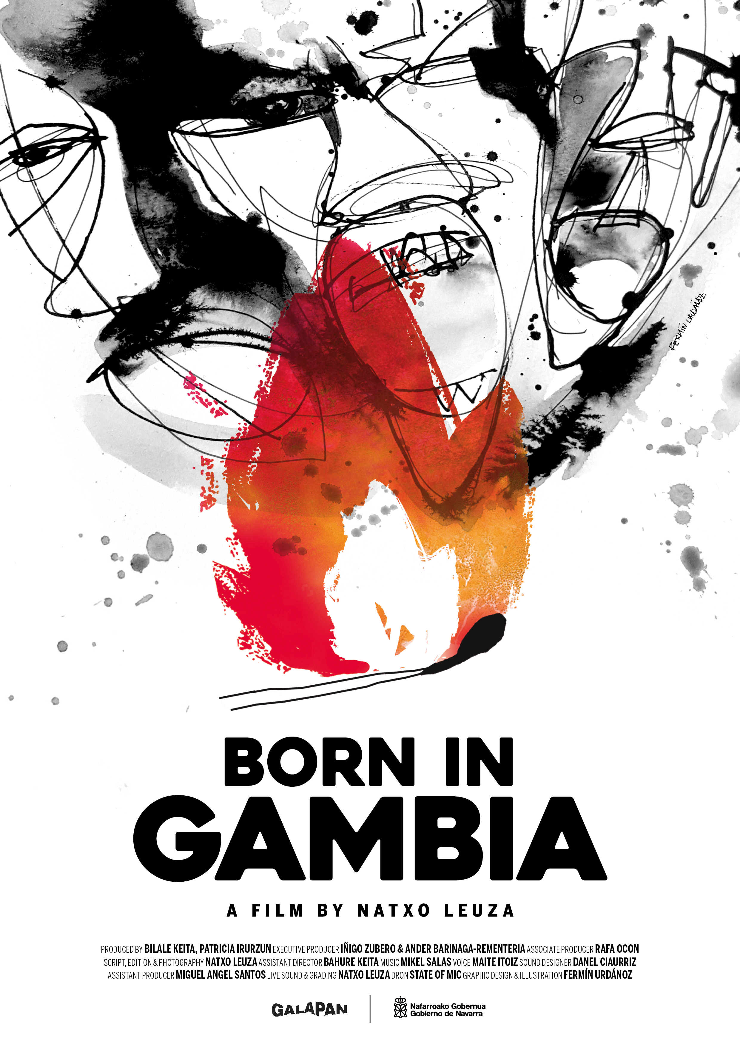BORN IN GAMBIA